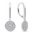 Orecchini in argento con zirconi EA730W