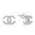 Stylové stříbrné náušnice se zirkony World Icon EA1020W