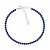 Bracciale tennis con zirconi cubici blu BRC171WB