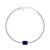 Bracciale in argento scintillante con zirconi cubici BRC141WB