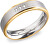 Titánový snubný prsteň 0134-04