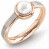 Titanový prsten s perlou 0137-02