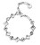 Bracciale da donna scintillante con cristalli trasparenti Emphasis BEH15