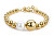 Bracciale da donna a sfere con perla artificiale Perfect BPC12