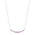 Elegantní náhrdelník ze stříbra Fancy Vibrant Pink FVP116