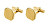 Elegant Butoni placați cu aur Ink BIK106