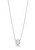 Elegantní stříbrný náhrdelník Fancy Infinite White FIW155