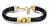 Bracciale in pelle di moda da uomo Knocker BKC23