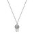 Oceľový náhrdelník Lapač snov Chakra BHKN095