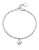 Bracciale in acciaio da donna Quadrifoglio Chakra BHKB208,