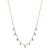 Okouzlující pozlacený náhrdelník s perlami Chant BAH84