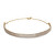 Pozlacený tenisový náhrdelník Choker Desideri BEIN020
