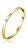 Charmantes vergoldetes festes Armband BWY12