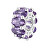 Slušivý stříbrný přívěsek Fancy Magic Purple FMP01