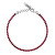 Tennisarmband mit kubischen Zirkonia Fancy Passion Ruby FPR107