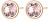 Trblietavé oceľové náušnice Symphonia BYM46
