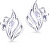 Luxus fehérarany fülbevalók gyémántokkal  DZ8024-30-00-X-2