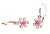 Detské náušnice z ružového zlata C2156-10-X-4