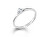 Jemný prsten z bílého zlata Z6721-2957-10-X-2