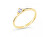 Jemný prsten ze žlutého zlata Z6721-2957-10-X-1