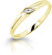 Něžný zásnubní prsten ze žlutého zlata Z6815–2844-10-X-1
