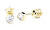 Oblíbené náušnice ze žlutého zlata Z8017-30-10-X-1