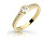 Očarujúce zlatý prsteň so zirkónmi Z6879-2357-10-X-1