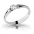 Splendido anello in oro bianco con zirconi Z6866–2105-10-X-2