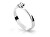 Zásnubní prsten z bílého zlata se zirkonem Z6899-1905-10-X-2