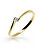Zásnubný prsteň zo žltého zlata Z6727-2947-X-1