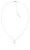 Elegantný oceľový náhrdelník s kvapôčkou Sculptured Drops 35000083