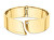 Bracciale fashion aperto placcato in oro Cherished 35000657