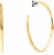 Kreisförmige vergoldete Ohrringe Molten Pebble 35000115