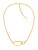 Bezaubernde vergoldete Halskette Sculptural 35000354