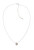 Slušivý oceľový náhrdelník s kryštálmi Minimal 35000143