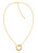 Schicke vergoldete Damenkette aus Stahl 35000307