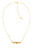 Slušivý pozlacený náhrdelník s krystaly Luster 35000229