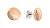 Stylové bronzové náušnice s krystaly 35000139