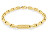 Stilvolles vergoldetes Armband für Männer Essentials 35000412