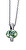 Modische Halskette mit klarem Kristall Simply 32204.CHR.R