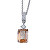 Očarujúce náhrdelník s kryštálmi Jazz 32212.GSH.R