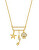Pozlacený náhrdelník Malá mořská víla NS00053YZWL-157.CS