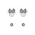 Set di orecchini scintillanti da ragazza Minnie Mouse S600149RWL-B.CS