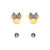 Set di orecchini scintillanti da ragazza Minnie Mouse S600149YRWL-B.CS