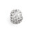 Blyštivý stříbrný korálek s krystaly Charms DW00401050