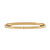 Elegantní pevný pozlacený náramek Classic DW004016