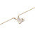 Nadčasový pozlacený náhrdelník znamení Kozoroh Crystal Zodiac DW00400928