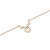 Něžný pozlacený náhrdelník znamení Býk Crystal Zodiac DW00400920