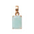 Okouzlující bronzový přívěsek s amazonitem Charms DW00401472