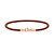 Bracciale in pelle marrone St Mawes Perfect Pair DW9980051